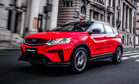 Новый Coolray - флагман в линейке кроссоверов от Geely