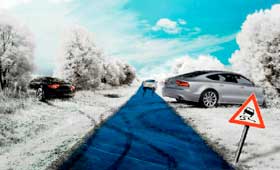 Как управлять автомобилем в гололед