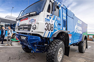 КАМАЗы на грузовых шинах Kama Pro NU победили в ралли