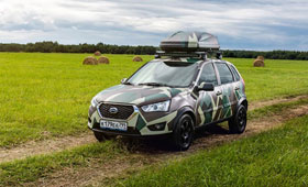 Datsun mi-DO для активного отдыха выбирает Michelin