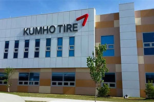 За первый квартал этого года компания Kumho получила рекордную выручку
