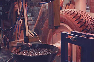 Запущен в производство первый автоматический станок для ошиповки шин