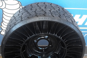 Michelin представили абсолютно новые непневматические шины