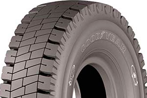 Goodyear обновила размерную линейку OTR-шин